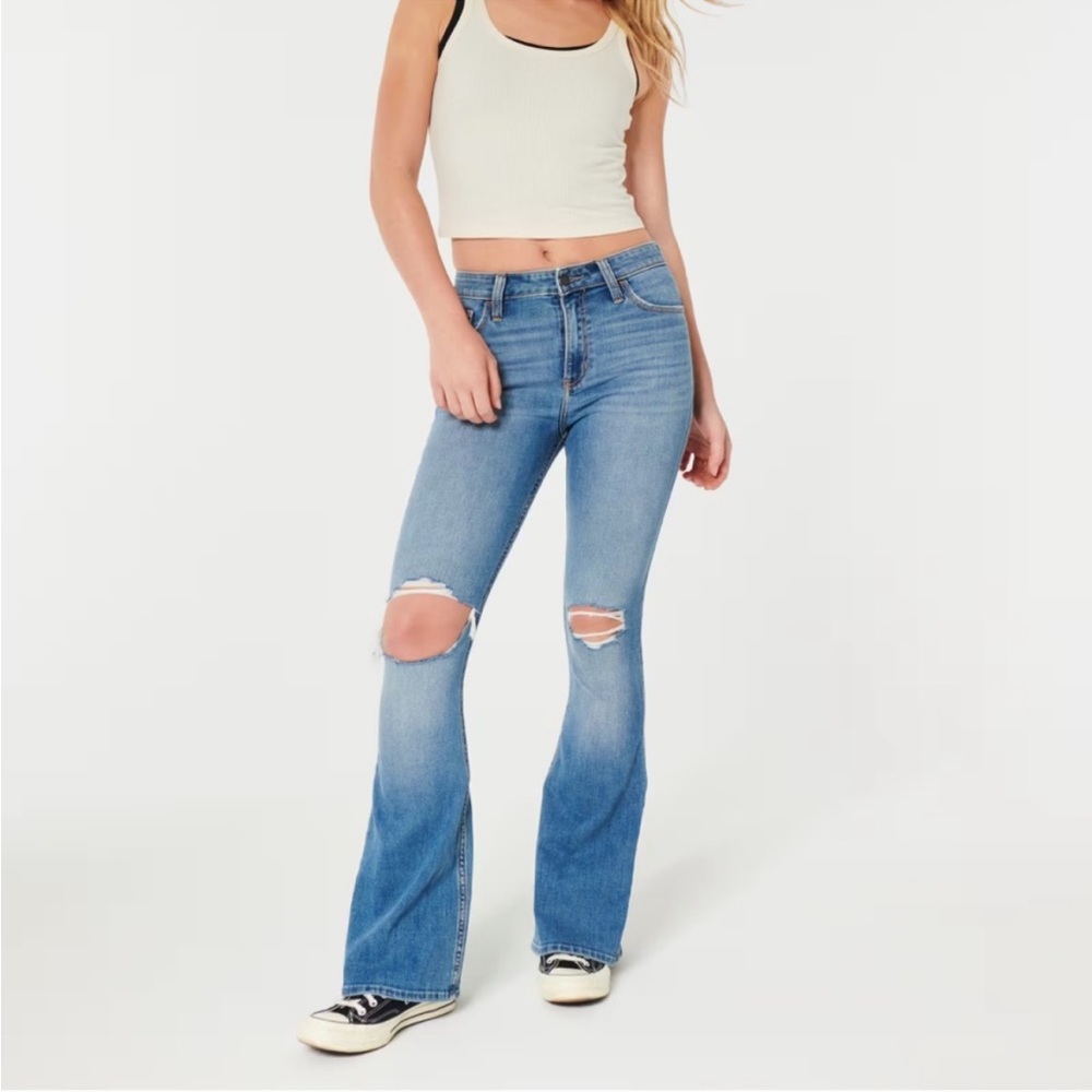 Hollister High-Rise Vintage Flares
